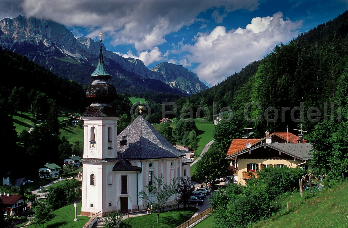 Maria Gern Church, Berchtesgadener Land, Bavaria, Germany
(cod:Austria 19)